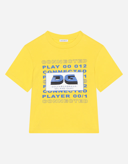 JERSEY T-SHIRT WITH DG GAMERS PRINT