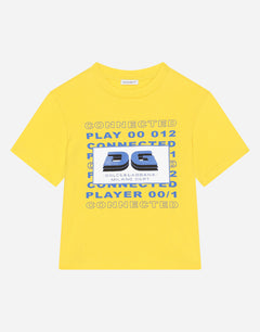 JERSEY T-SHIRT WITH DG GAMERS PRINT