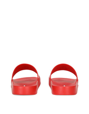 RUBBER BEACHWEAR SLIDERS WITH DG LOGO