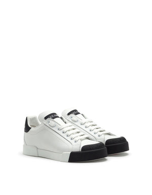 PORTOFINO SNEAKERS IN NAPPA LEATHER AND RUBBER TOE-CAP