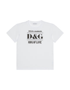 COTTON T-SHIRT WITH PRINT