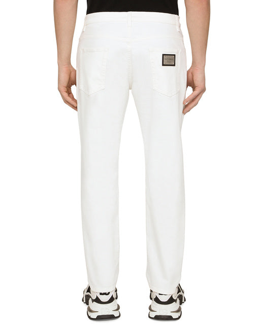STRETCH DENIM LOOSE JEANS