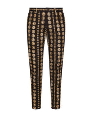 COIN PRINT STRETCH DRILL PANTS