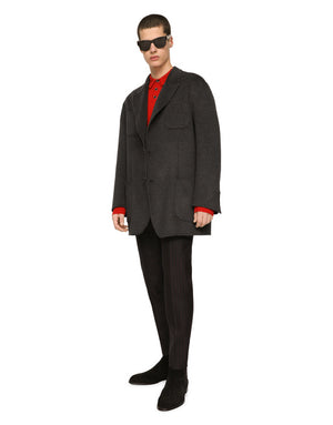 LONG-SLEEVED CASHMERE POLO-SHIRT