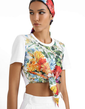 T-SHIRT WITH EMBROIDERY