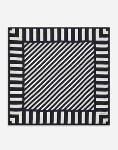 MARINA-PRINT SILK SCARF (90X90)