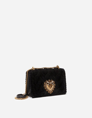 MEDIUM DEVOTION BAG IN WOOL AND CASHMERE