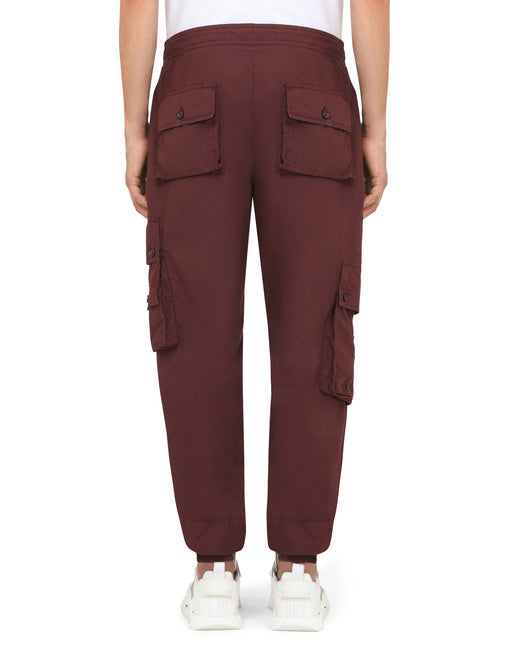 GARMENT-DYED COTTON JOGGING PANTS