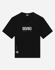 JERSEY T-SHIRT WITH DGVIB3 LOGO