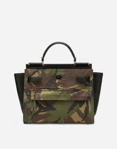 SICILY 62 SOFT BAG IN CAMOUFLAGE PATCHWORK