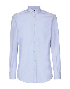 STRIPED POPLIN MARTINI-FIT SHIRT