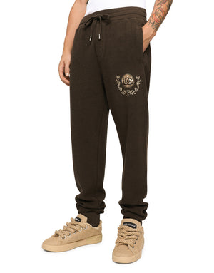 JERSEY JOGGING PANTS WITH DG COIN PRINT