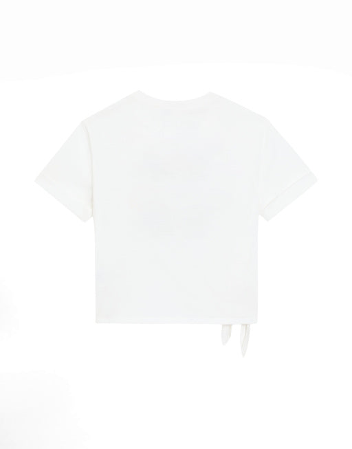 JERSEY T-SHIRT WITH FLOWERS AND DG LOGO