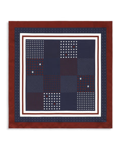SILK BANDANNA WITH PRINT