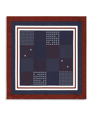 SILK BANDANNA WITH PRINT