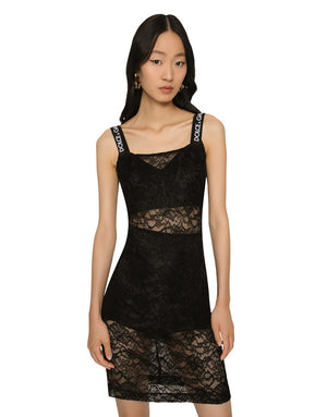 SHORT LACE DRESS