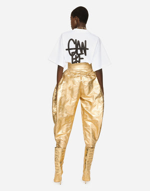 T-SHIRT WITH GIANPIERO D’ALESSANDRO PRINT