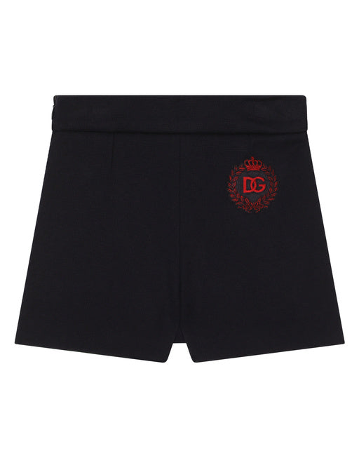 JERSEY SHORTS WITH DG LOGO PATCH