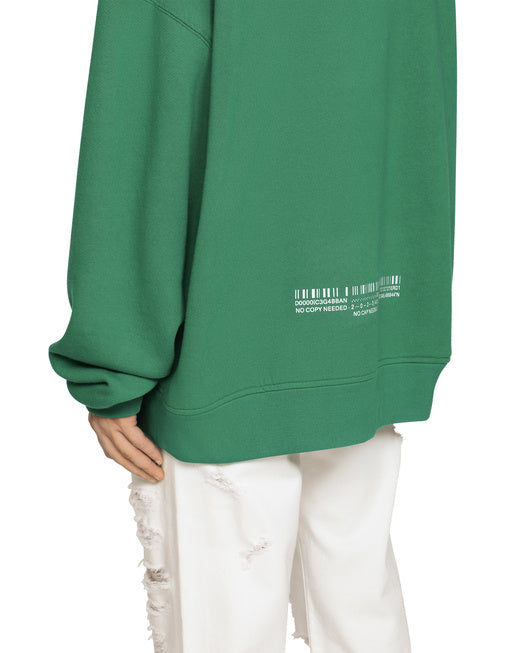 JERSEY HOODIE WITH DGVIB3 PRINT
