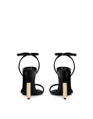 PATENT LEATHER SANDALS