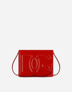 PATENT LEATHER DG LOGO BAG CROSSBODY BAG