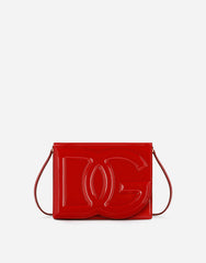 PATENT LEATHER DG LOGO BAG CROSSBODY BAG