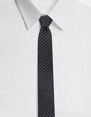 6 CM TIE-DESIGN SILK JACQUARD BLADE TIE