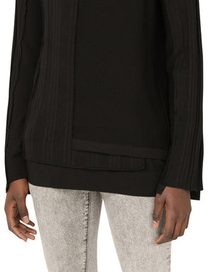 COTTON ROUND-NECK SWEATER