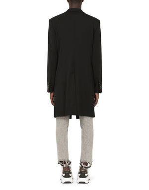 STRETCH WOOL COAT