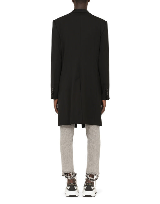 STRETCH WOOL COAT