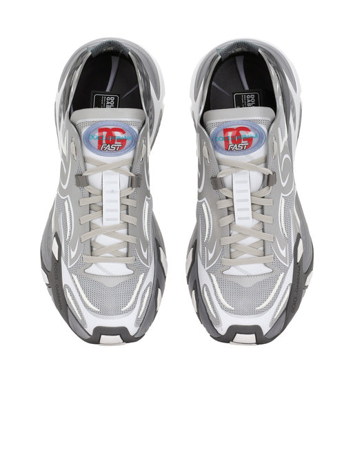 STRUCTURED MESH FAST SNEAKERS