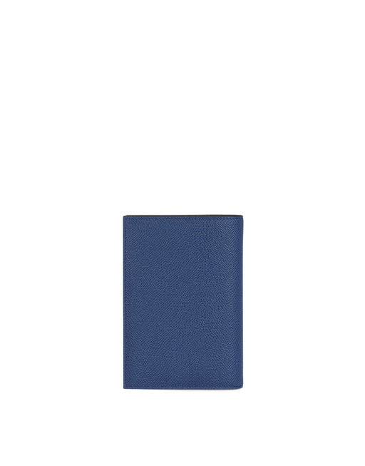 DAUPHINE CALFSKIN PASSPORT HOLDER WITH BRANDED TAG