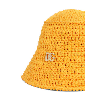 CROCHET HAT WITH DG LOGO