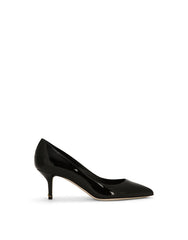 POINTED VARNISH PUMPS WITH MEDIUM HEEL