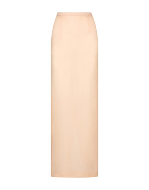 KIM DOLCE&GABBANA LONG GEORGETTE SKIRT