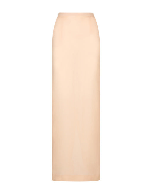 KIM DOLCE&GABBANA LONG GEORGETTE SKIRT