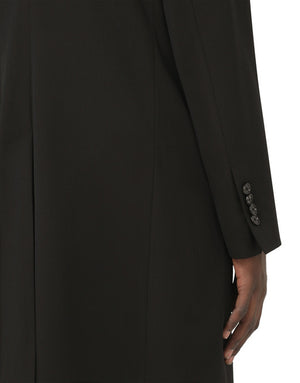 STRETCH WOOL COAT