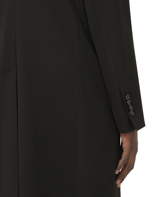 STRETCH WOOL COAT