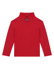 JERSEY TURTLE-NECK WITH DG LOGO EMBROIDERY
