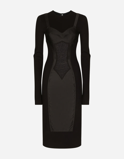 JERSEY MIDI DRESS