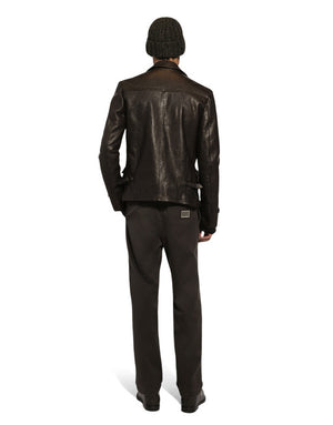GARMENT-DYED COTTON PANTS