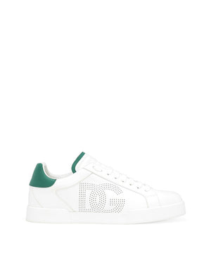 PORTOFINO CALFSKIN LEATHER SNEAKERS