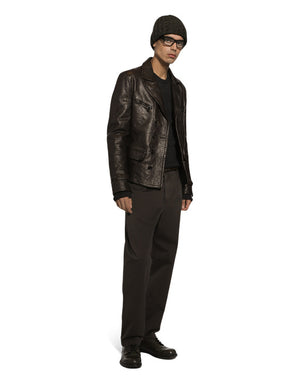GARMENT-DYED COTTON PANTS