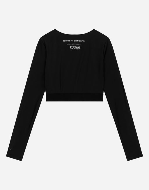 RUN-RESISTANT JERSEY TOP WITH DGVIB3 DETAIL