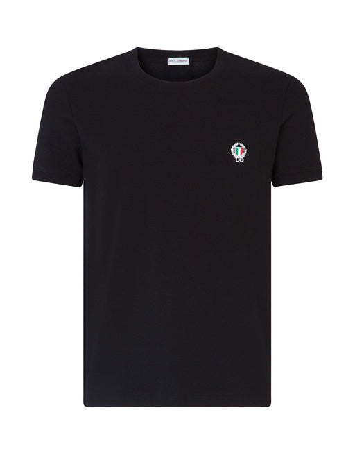 COTTON UNDERSHIRT WITH DG CREST