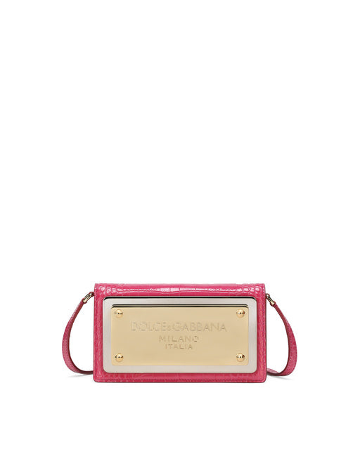 PHONE BAG WITH BRANDED MAXI-PLATE