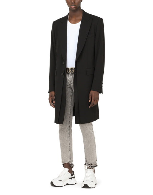 STRETCH WOOL COAT