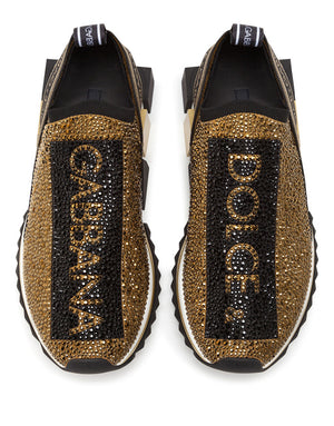 SORRENTO SNEAKERS WITH FUSIBLE CRYSTALS