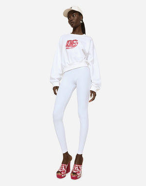 JERSEY SWEATSHIRT WITH DG PATCH