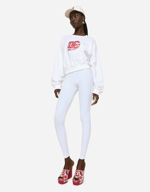 JERSEY SWEATSHIRT WITH DG PATCH